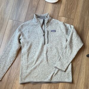 Patagonia Men's Gray Zip-Up Fleece Jacket